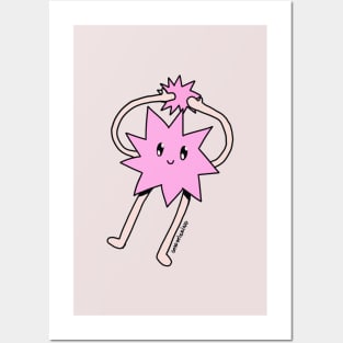 Silly Little Guy | Pink Version Posters and Art